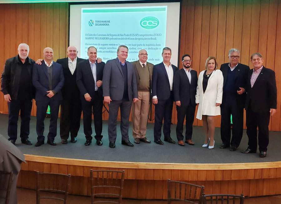 Diretoria da Tokio Marine Seguradora e Diretoria do CCS-SP