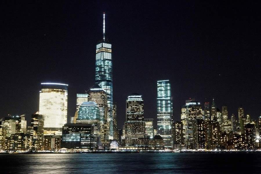 O famoso skyline de Noava York