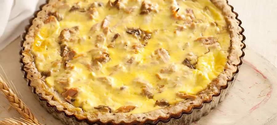 Gomes da Costa: Quiche integral de atum + 2 receitas