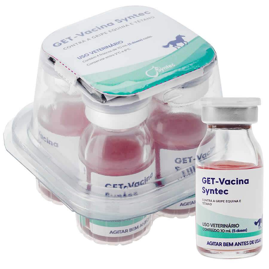 GET-Vacina, a nova vacina da Syntec contra influenza equina e tétano