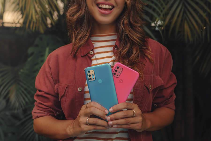 Motorola lan&ccedil;a o moto g20: sistema quad c&acirc;mera para fotos e v&iacute;deos com qualidade profissional