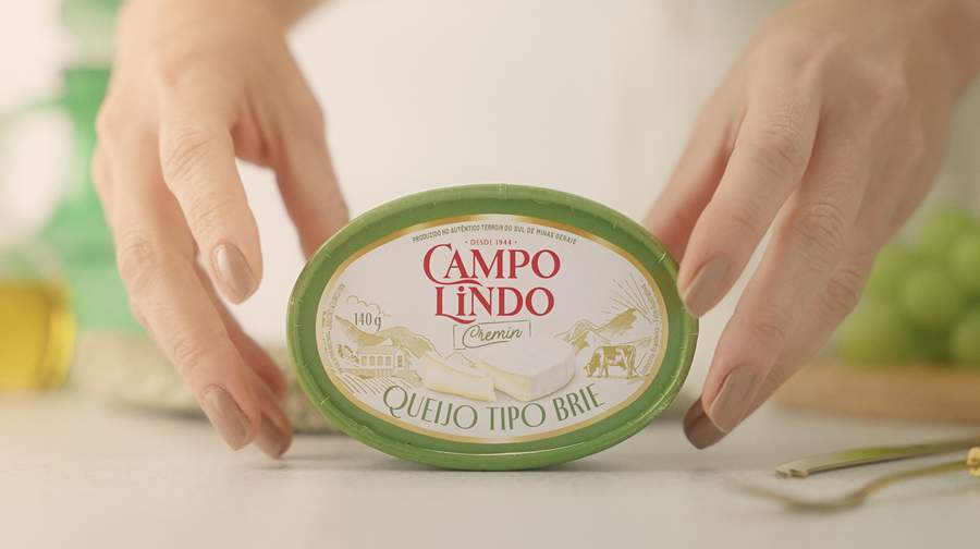 Campo Lindo apresenta Brie Cremin: "Queijo do tipo surpreendente"