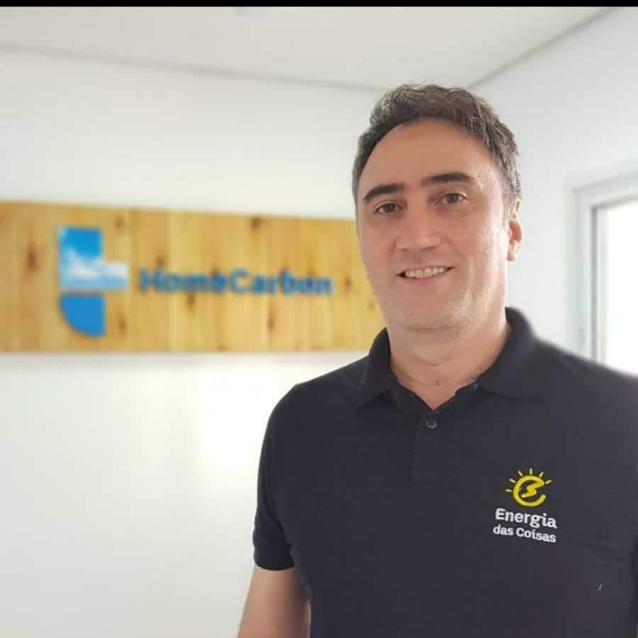 Rodrigo Lagreca, CEO da HomeCarbon Energy Solutions e mentor do projeto Energia das Coisas - Divulga&ccedil;&atilde;o