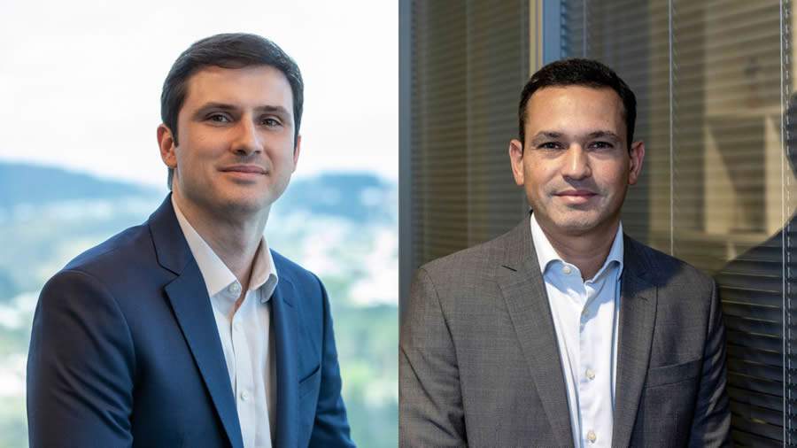 À esquerda, Alessandro Malavazi, e à direita, Rafael Barroso, superintendentes seniores da Bradesco Vida e Previdência