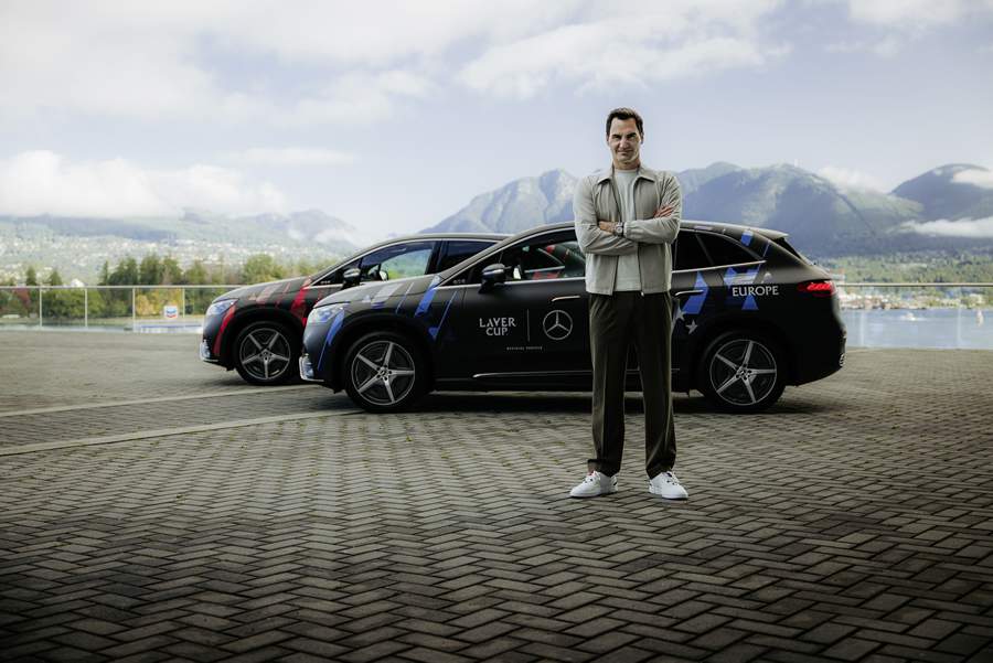 Mercedes-Benz e Roger Federer confirmam parceria para os pr&oacute;ximos anos