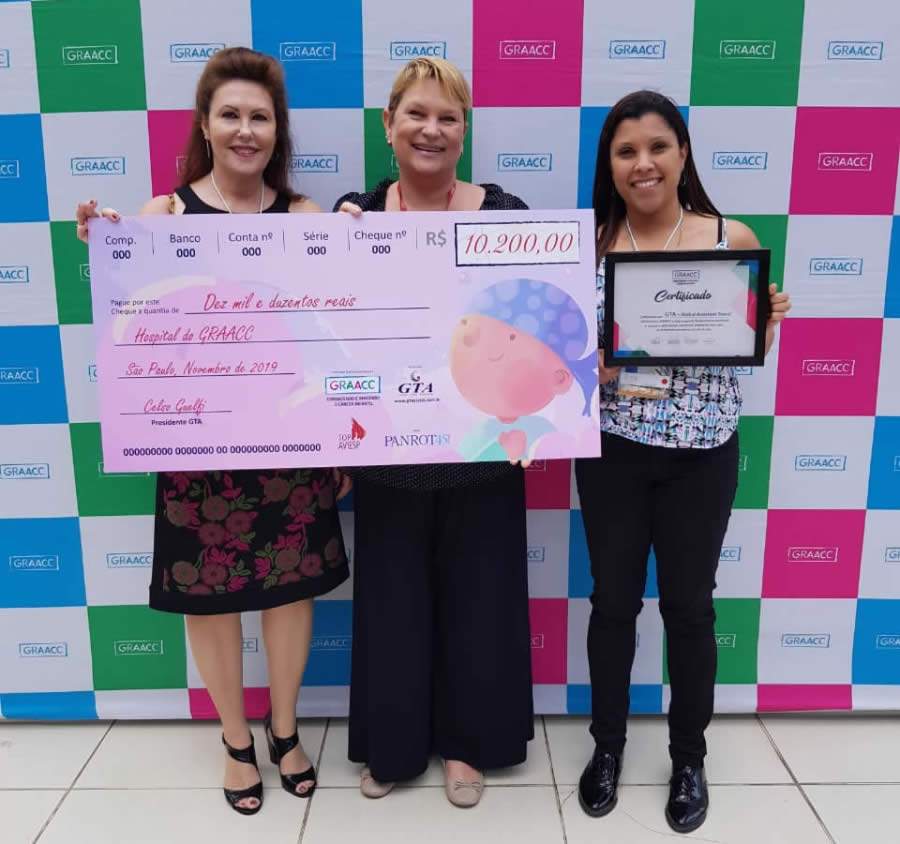 GTA Doa Cheque Para o GRAACC