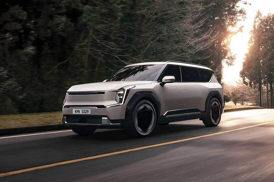Kia EV9 &eacute; finalista em duas categorias do pr&ecirc;mio &ldquo;Carro Mundial do Ano 2024&rdquo;