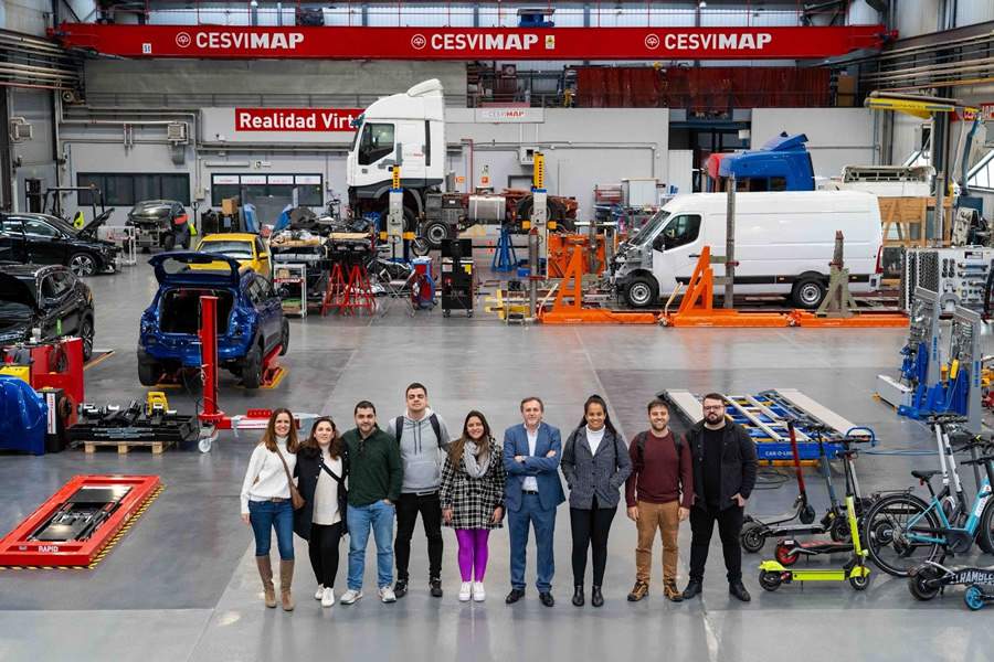 CESVIMAP &eacute; o Centro de Experimenta&ccedil;&atilde;o e Seguran&ccedil;a Vi&aacute;ria da MAPFRE, na Espanha