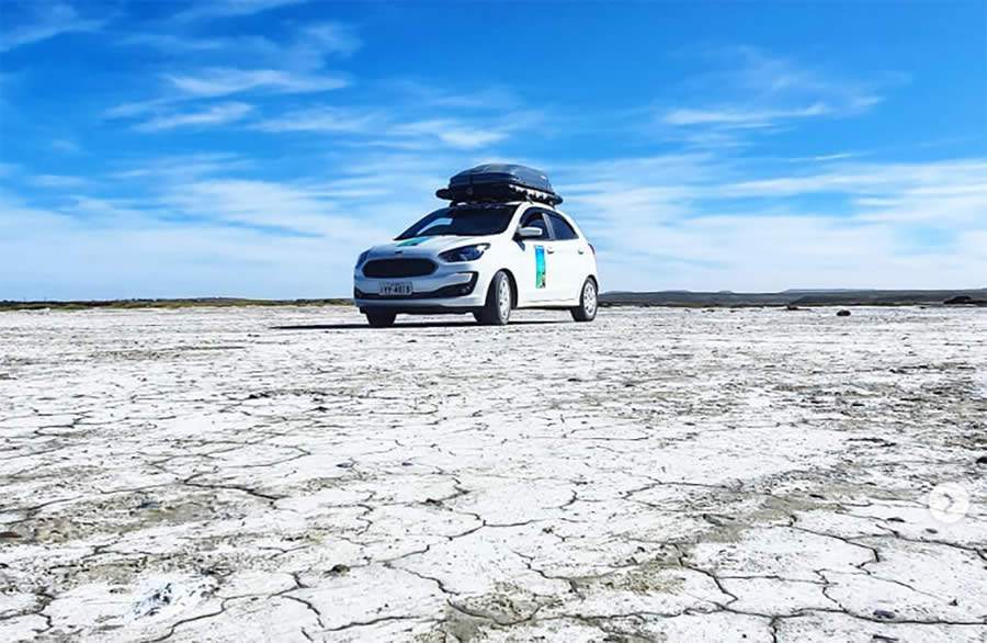 Minissérie conta a história de aventureiro pela América do Sul com seu Ford Ka 1.0