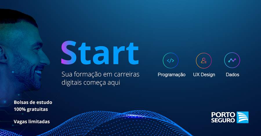 Com o objetivo de contratar 1.000 profissionais para &aacute;reas digitais at&eacute; 2025, Porto Seguro lan&ccedil;a o Start