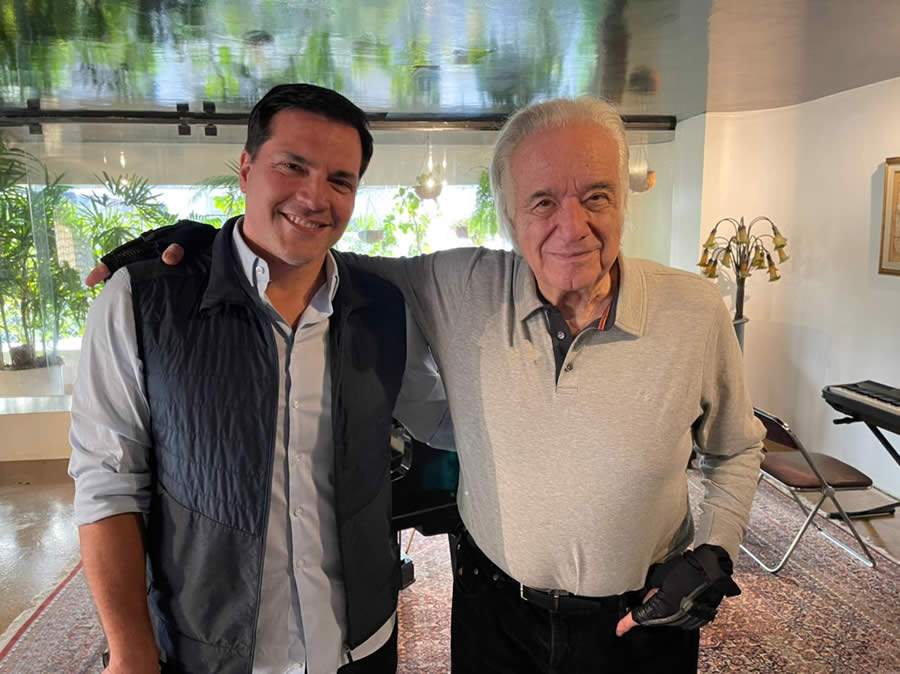 Daniel Boaventura e Jo&atilde;o Carlos Martins se encontram para live - Jos&eacute; Toro/Funda&ccedil;&atilde;o Bachiana