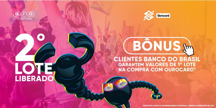 BIG Festival 2023 anuncia patrocínio do Banco do Brasil