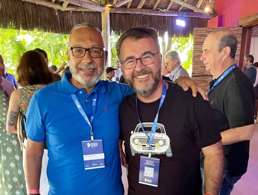 Fausto Dorea e Jorge Nasser, VP da FenaPrevi e diretor presidente da Bradesco Vida e Previd&ecirc;ncia