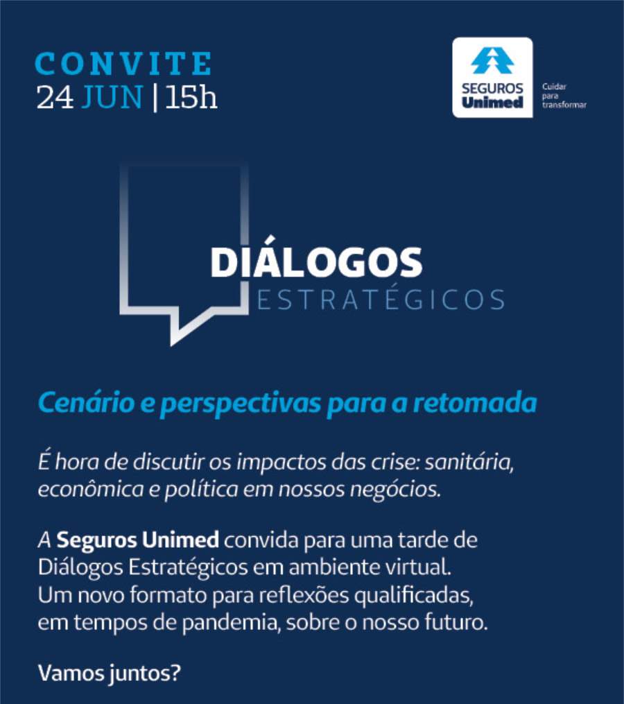 Ex-ministro da Sa&uacute;de, Dr. Luiz Henrique Mandetta, participa de live da Seguros Unimed