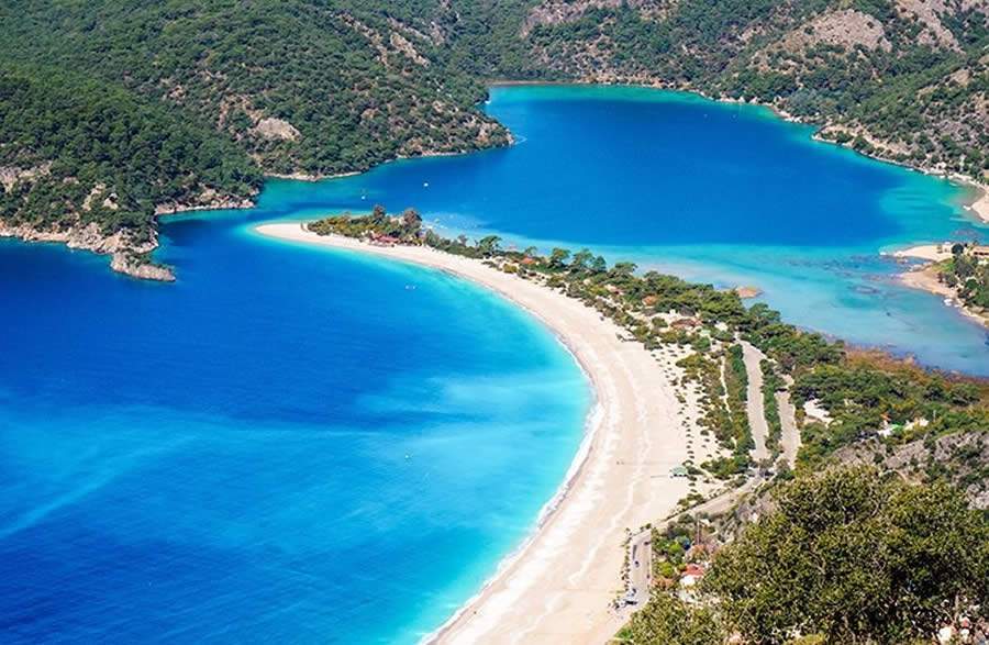 Praia em Fethiye
