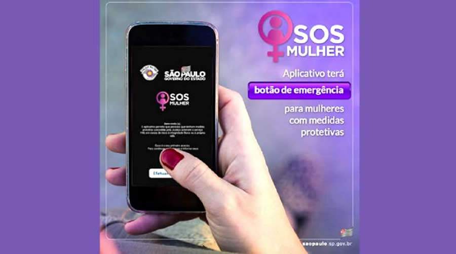 Aplicativo SOS Mulher é lançado no estado de São Paulo (Divulgação)