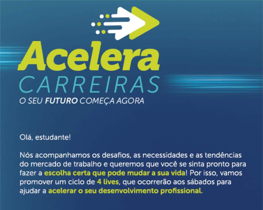 Programa gratuito &ldquo;Acelera Carreiras&rdquo; promove reflex&otilde;es e capacita&ccedil;&atilde;o para os desafios do mercado de trabalho