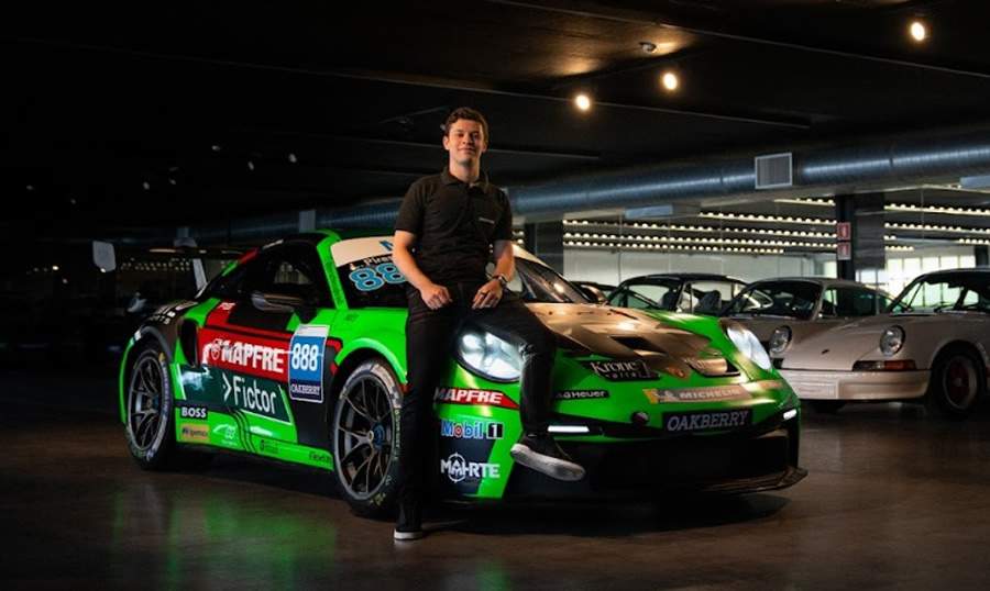 MAPFRE &eacute; patrocinadora oficial do piloto Lineu Pires na Porsche Cup Brasil