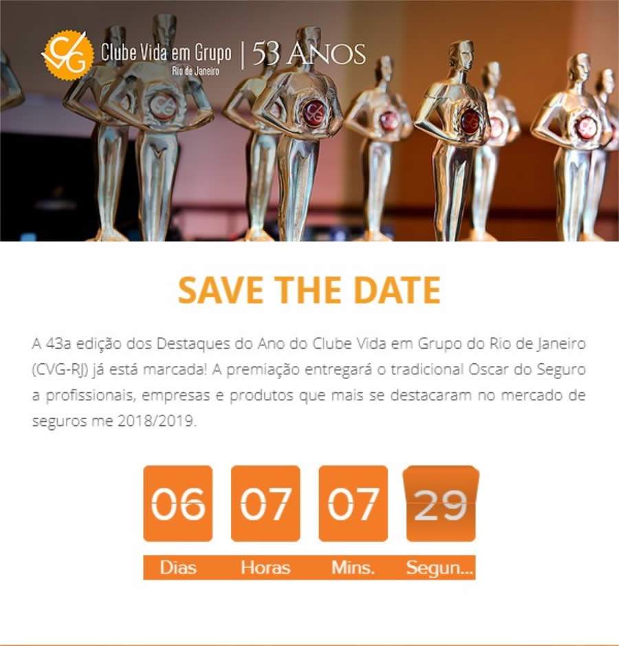 Contagem regressiva para os Destaques do Ano 2018-2019 do CVG-RJ