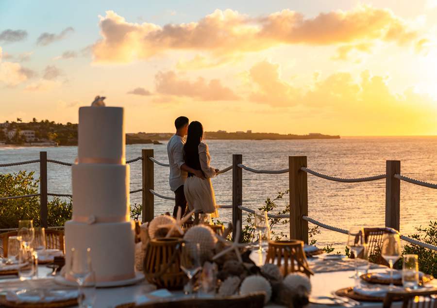 Anguilla tem o cenário perfeito para o casamento dos sonhos
