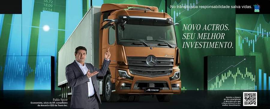 Mercedes-Benz lan&ccedil;a webs&eacute;rie para demonstrar que o Novo Actros &eacute; o melhor investimento para o cliente