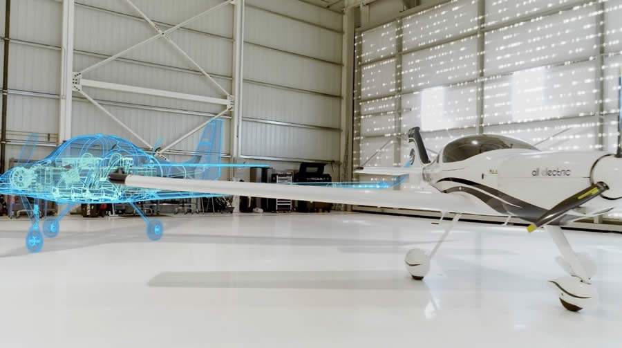 Modelo cortesia da Bye Aerospace Inc.