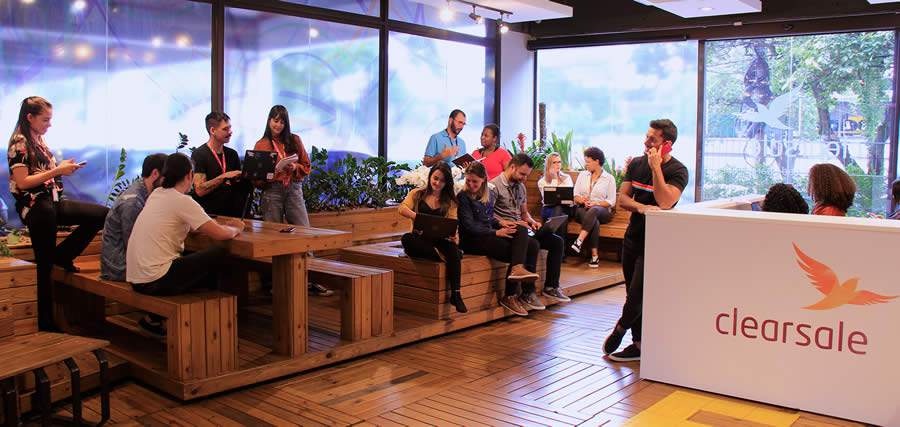 Escritório da ClearSale em São Paulo: 500 vagas abertas - Divulgação/ClearSale