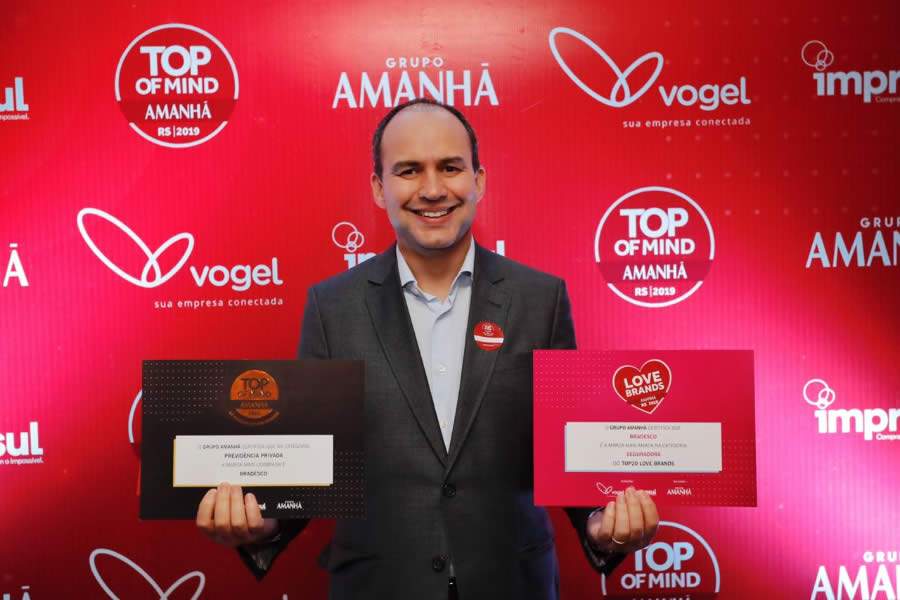 Ga&uacute;chos elegem o Grupo Bradesco Seguros como a marca mais lembrada e amada no RS