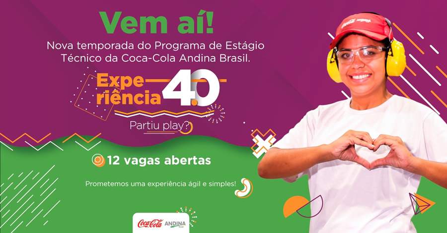 Coca-Cola Andina lança Programa de Estágio Técnico