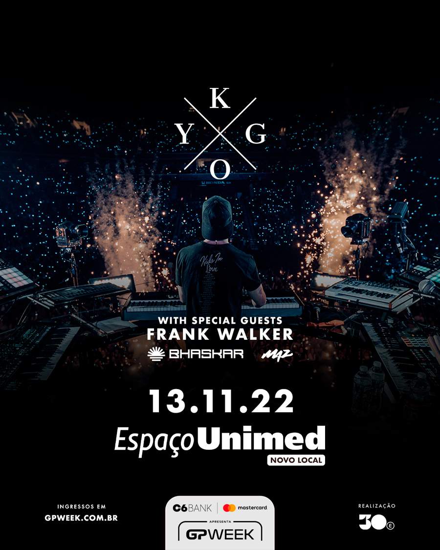 DJ Megastar Noruegu&ecirc;s KYGO chega ao Brasil para apresenta&ccedil;&atilde;o no Espa&ccedil;o Unimed