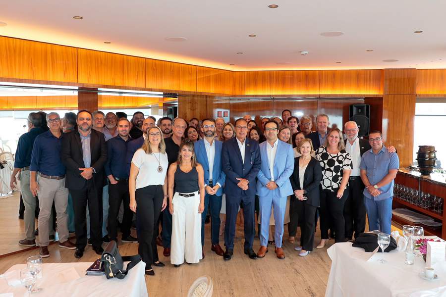 Associados da Aconseg-SP - Almo&ccedil;o Excelsior - Fotos: (cr&eacute;dito: Kaoe Silva)