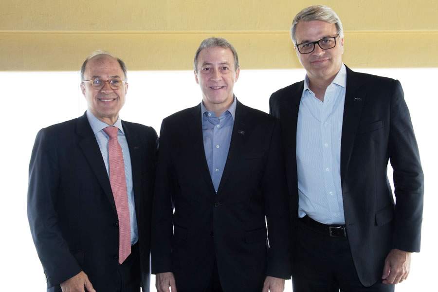 GABRIEL PORTELLA, MARCOS COLANTONIO E ANDR&Eacute; LAUZANA
