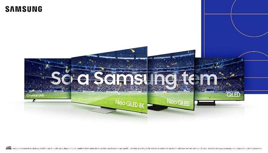 De olho no J o g o s, Samsung anuncia portf&oacute;lio completo de TVs 4K e 8K com recursos exclusivos