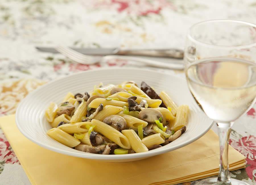 Penne com Mix de Cogumelos - Divulgação Adria