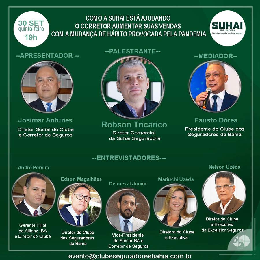 Confraria do Clube dos Seguradores da Bahia promove evento com oportunidades de neg&oacute;cios