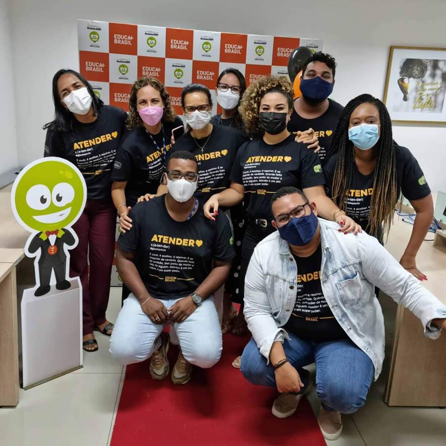 Gestores e equipe de Qualidade do Educa Mais Brasil - Foto divulga&ccedil;&atilde;o