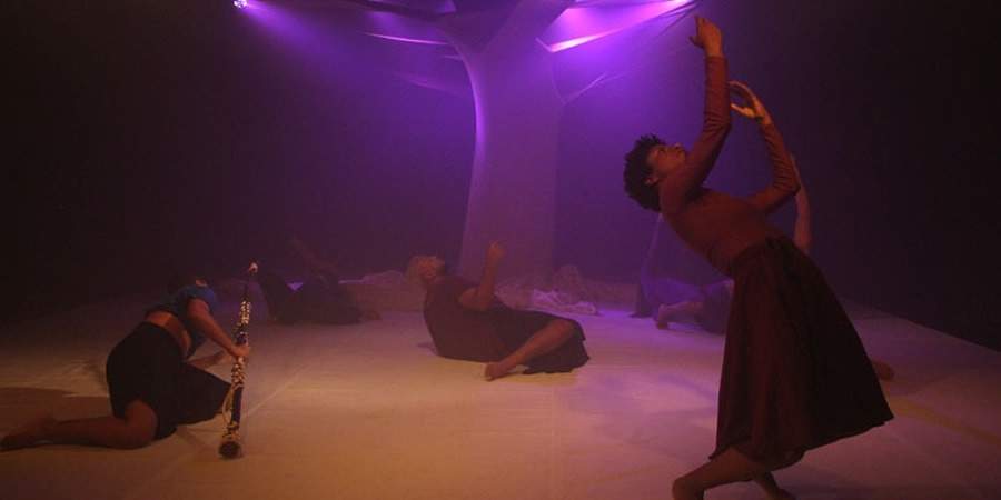 Espet&aacute;culo Iku. Foto: Raoni Reis