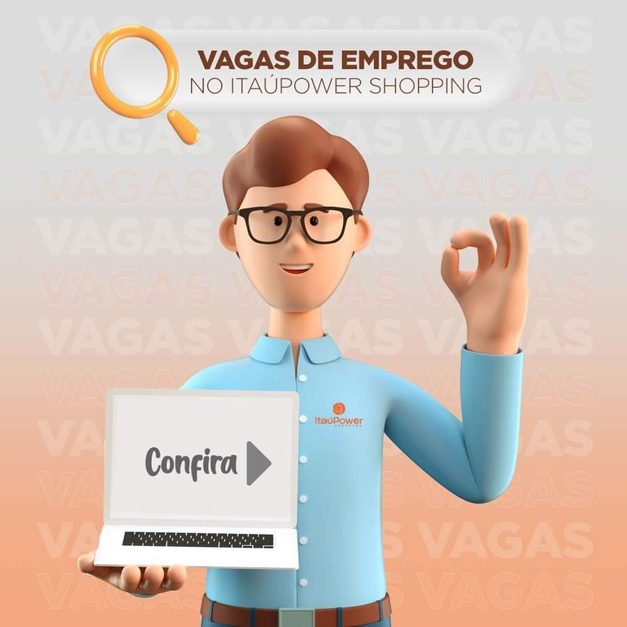 Vagas de emprego no ItaúPower Shopping