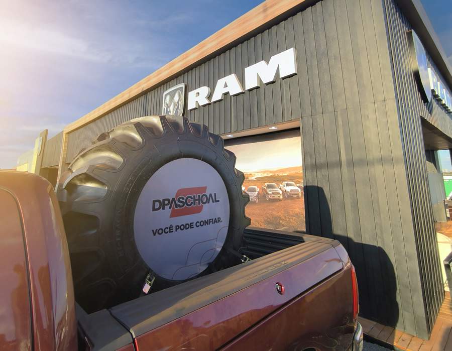 DPaschoal marca presen&ccedil;a nos estandes da Fiat e da Ram na Agrishow 2024
