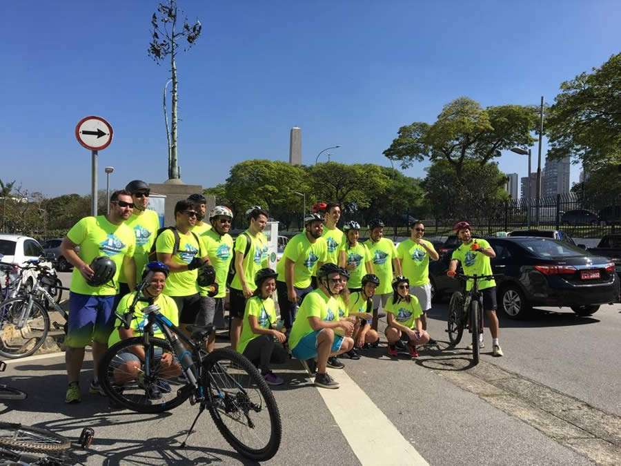 Marsh &amp; McLennan Companies realiza pedalada sustent&aacute;vel