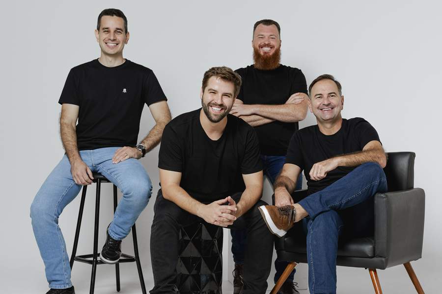 Os s&oacute;cios da TruckPag. Cr&eacute;dito de imagem Mariana Gurgacz