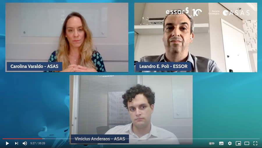 Em webinar, ESSOR apresenta os diferenciais do Seguro Reta em parceria com a ASAS