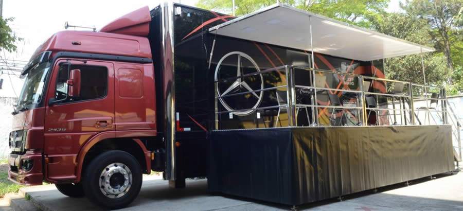 Caminhão Mercedes-Benz se transforma em Carreta Literária e apoia Desafio de Redação do Diário do Grande ABC