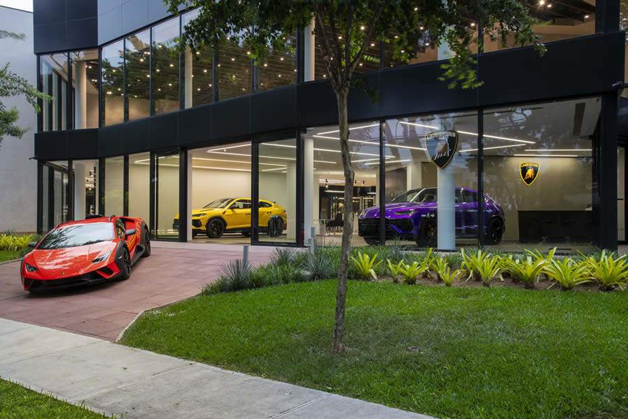 Novo showroom Lamborghini S&atilde;o Paulo