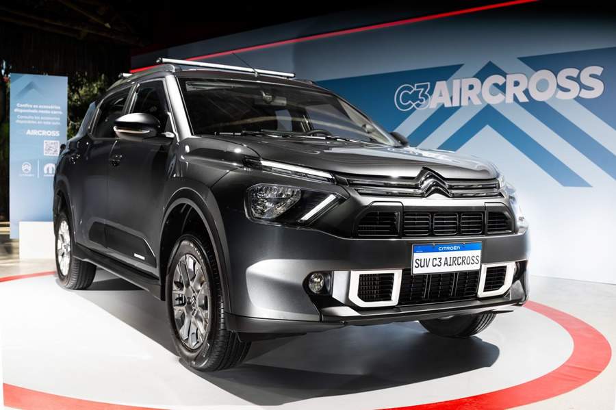 Novo SUV Citro&euml;n C3 Aircross entrega ainda mais versatilidade e praticidade para o dia a dia com linha completa de acess&oacute;rios originais Mopar