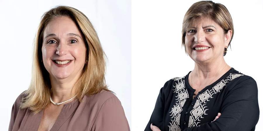 Nancy Quintela e Walderez Fogarolli