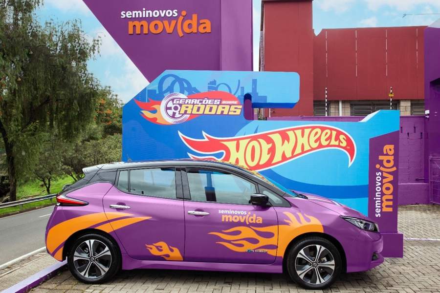 Seminovos Movida se une à Hot Wheels para ação Test Drive Premiado Gerações Sobre Rodas