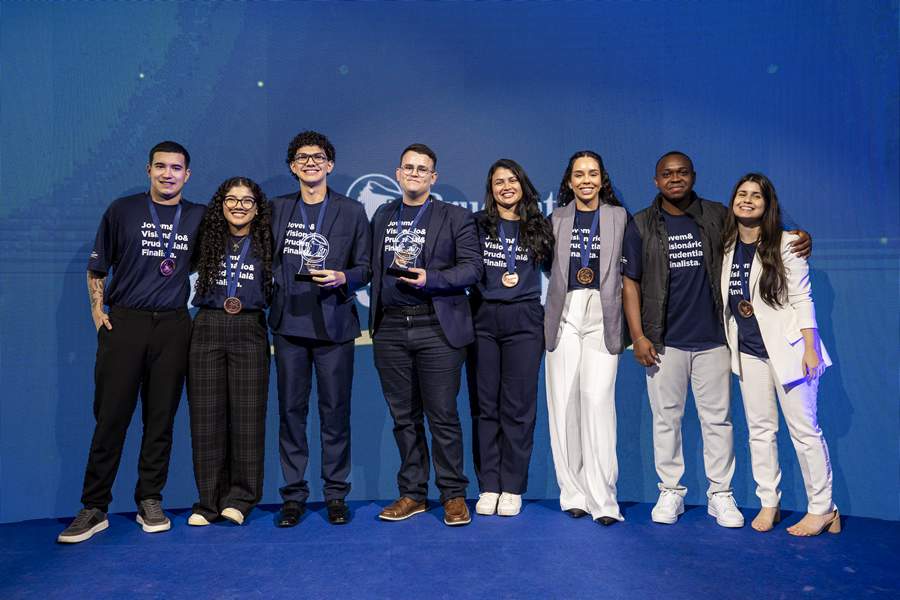 Finalistas da última edição do Prêmio Jovens Visionários|Divulgação Prudential