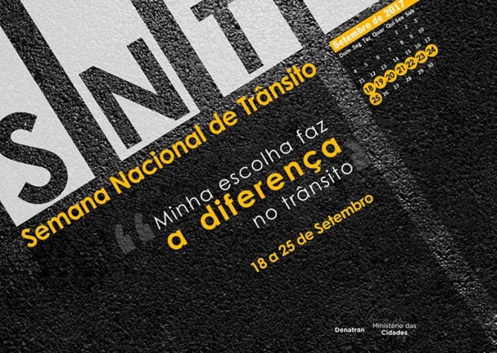 SindSeg apoia ações da Semana Nacional do Trânsito em Brasília