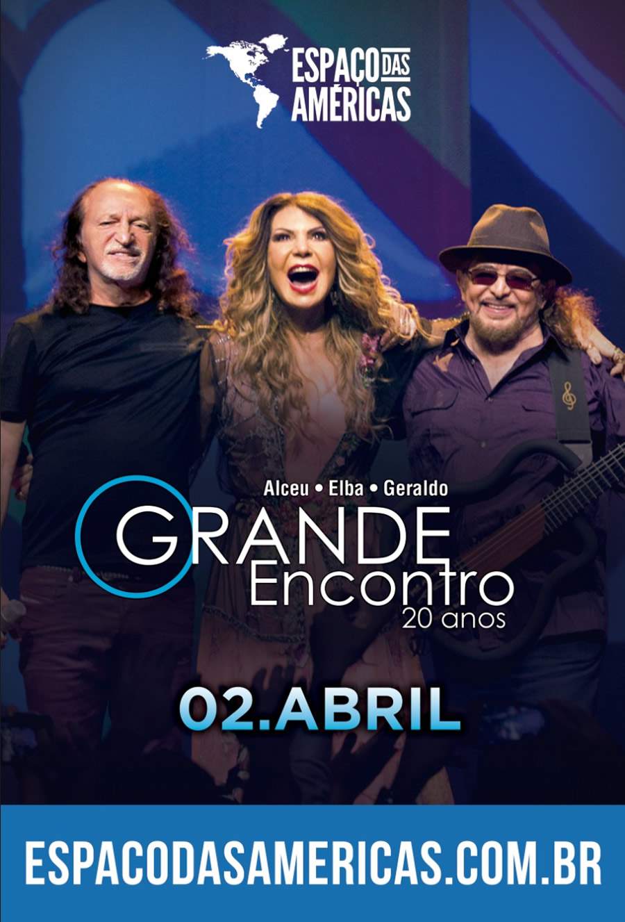 Espa&ccedil;o das Am&eacute;ricas promove Grande Encontro da MPB